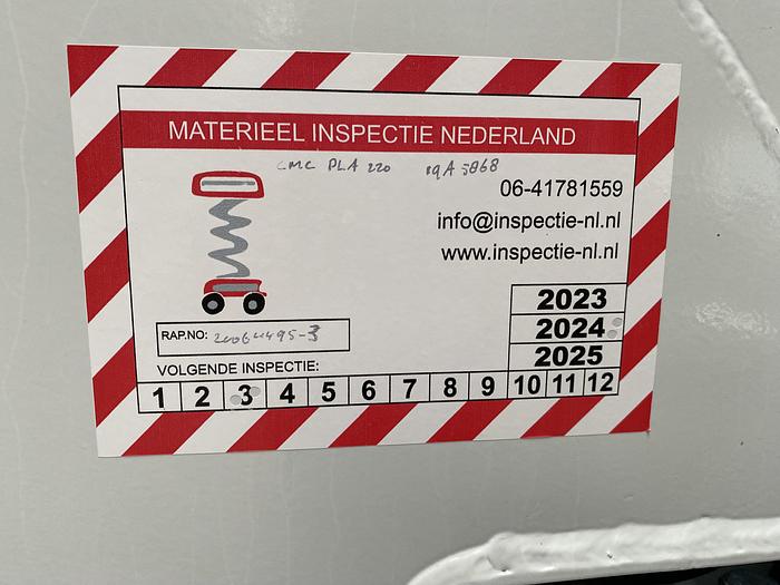 Gebruikt 2019 CMC PLA 220, Auto hoogwerker