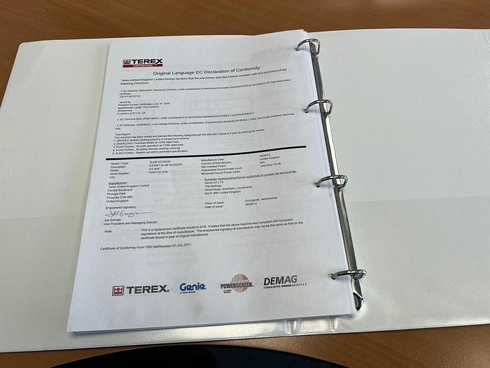 Gebruikt Genie GS 4047, Schaar hoogwerker, 14 meter