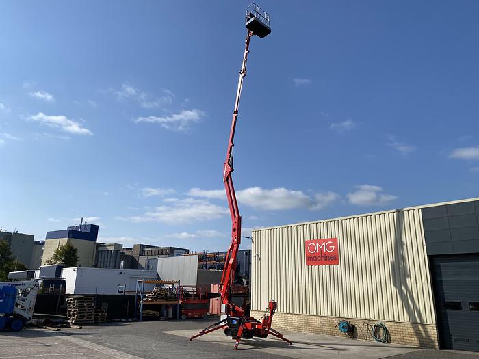 Gebruikt 2013 CTE Traccess 170, Spin hoogwerker, 17 meter