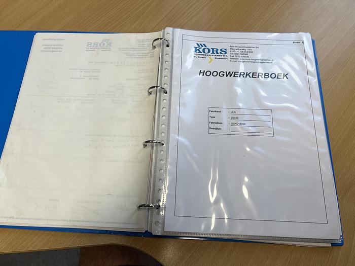 Gebruikt 1998 JLG 2033-E, Schaar hoogwerker, 8 meter