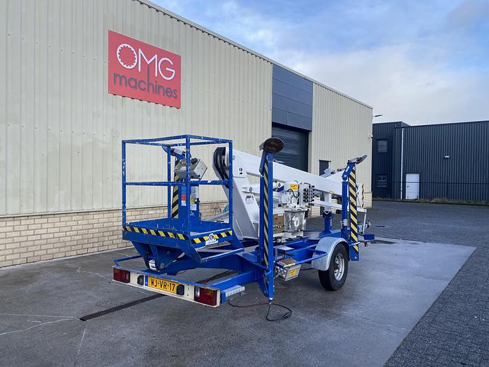 Gebruikt 2003 Custers R17EHS, Aanhangwagen hoogwerker, 17 meter