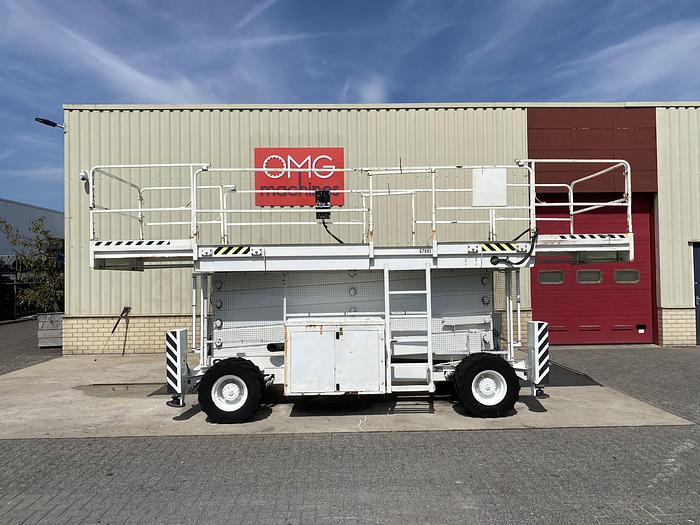 Gebruikt 2000 JLG 500 RTS, Schaar hoogwerker 4x4x4, 17 meter