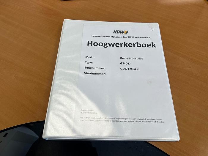 Gebruikt Genie GS 4047, Schaar hoogwerker, 14 meter