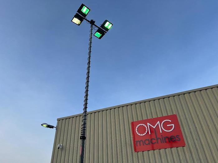 Gebruikt Atlas Copco QAS 14, Generator + Lichtmast / Light tower