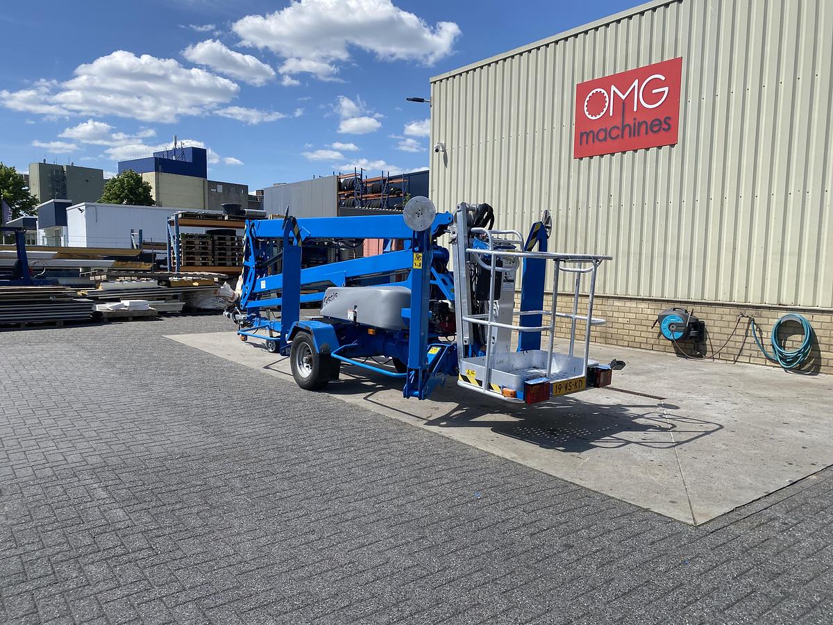 Gebruikt 2011 Genie TZ50, Aanhangwagen hoogwerker, 17 meter