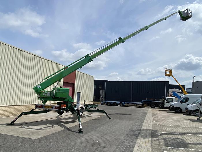 Gebruikt 2006 Teupen Gepard 25T Rent, Aanhanger hoogwerker