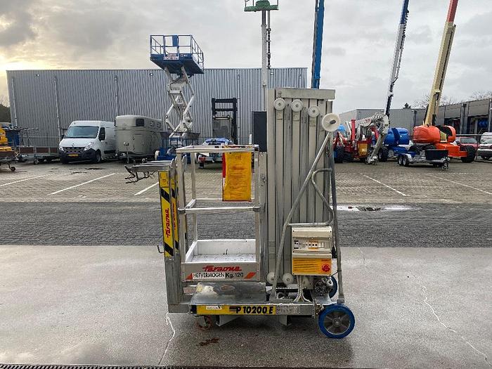 Gebruikt Faraone PK10200E, mast hoogwerker, 10 meter