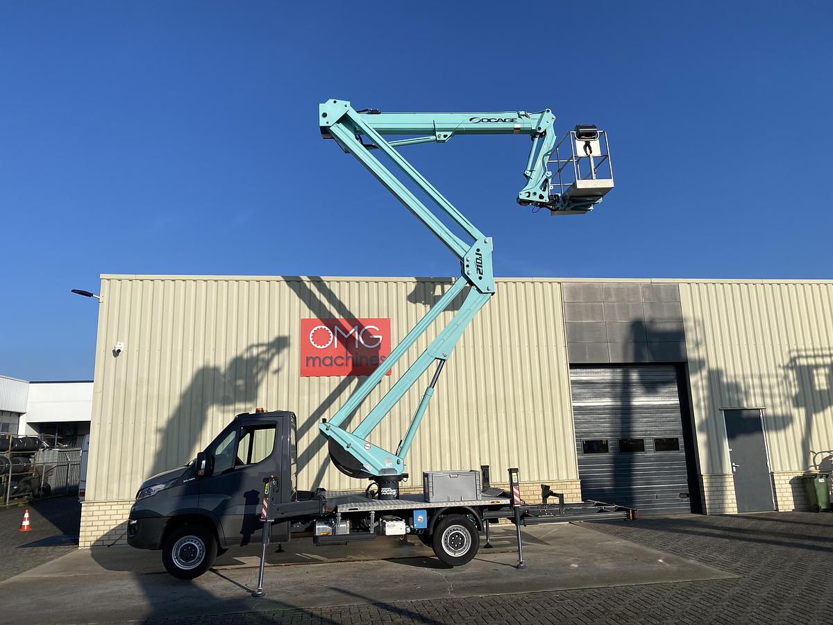 Gebruikt 2020 Socage 21DJ, Autohoogwerker, 21 meter