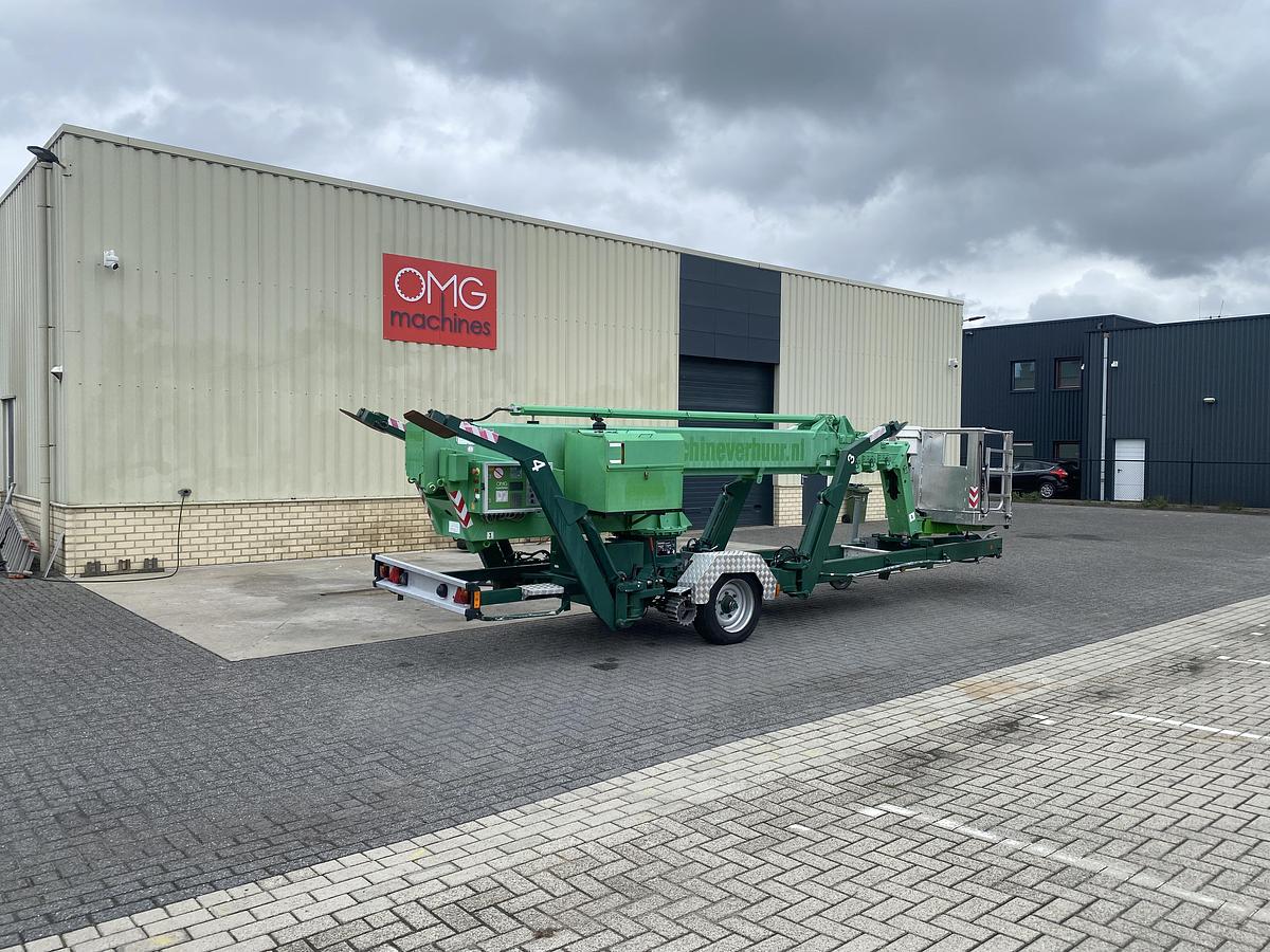 Gebruikt 2006 Teupen Gepard 25T Rent, Aanhanger hoogwerker