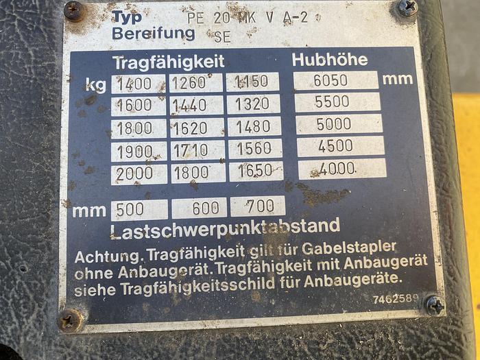 Gebruikt 1990 Steinbock Boss Heftruck PE20 MK VA-2, 2000KG, Elektro