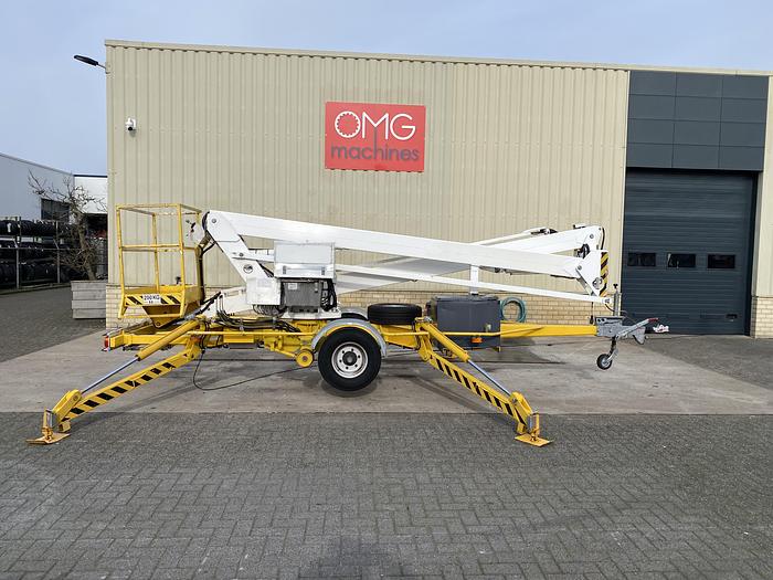 Gebruikt 1999 Custers R17, Aanhangwagen hoogwerker, 17 meter