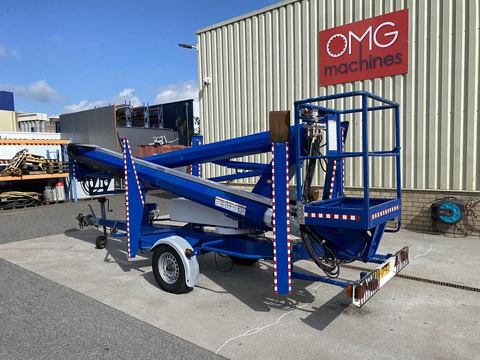 Gebruikt 2002 Niftylift 170 HDE, Aanhanger hoogwerker, 17 meter