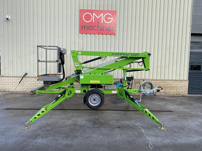 Gebruikt 2021 Niftylift 120TE, Aanhanger hoogwerker, 12 meter