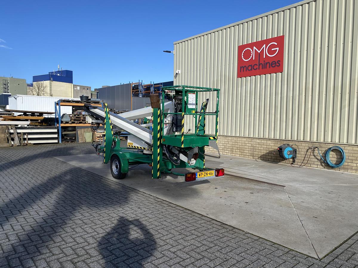 Gebruikt 2005 Niftylift 170 HE, Aanhanger hoogwerker, 17 meter