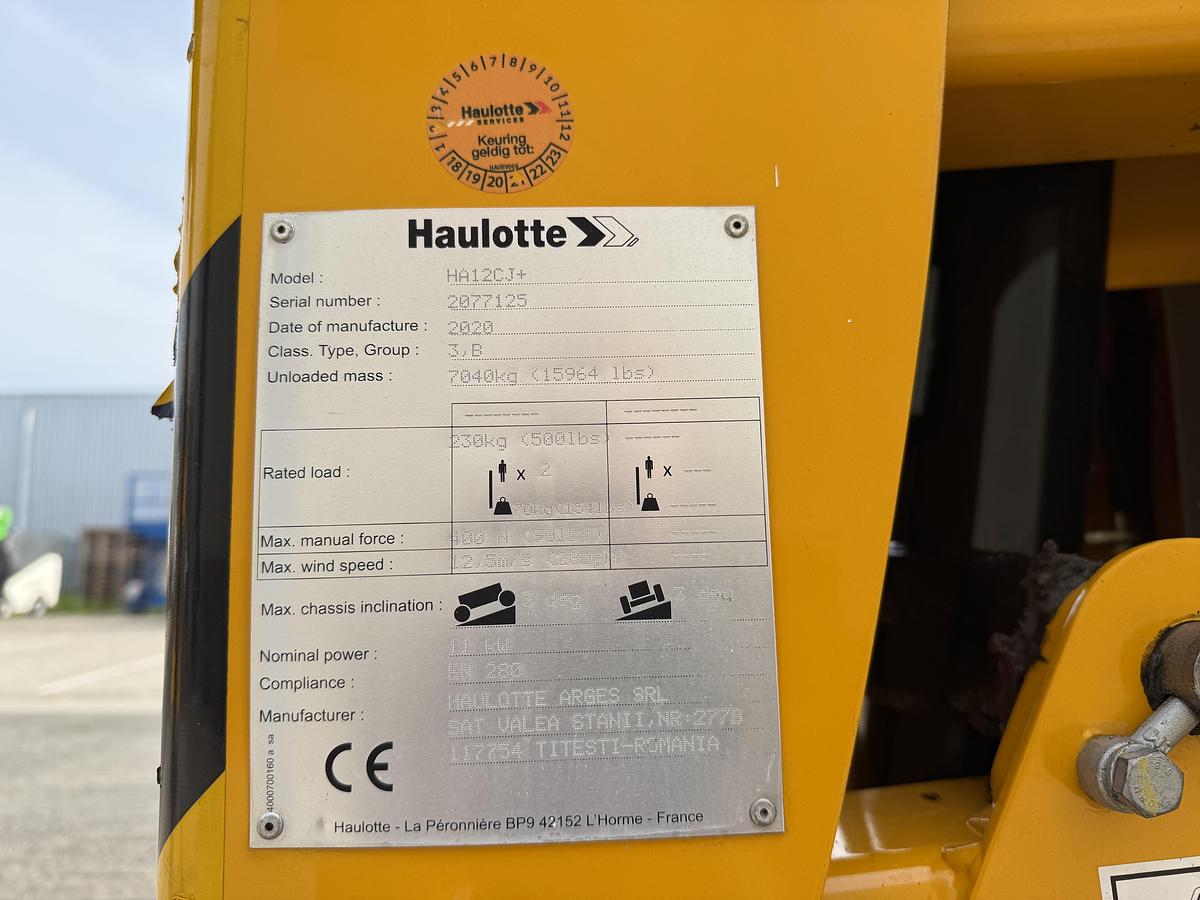 Gebruikt 2020 Haulotte HA12CJ+, Hoogwerker
