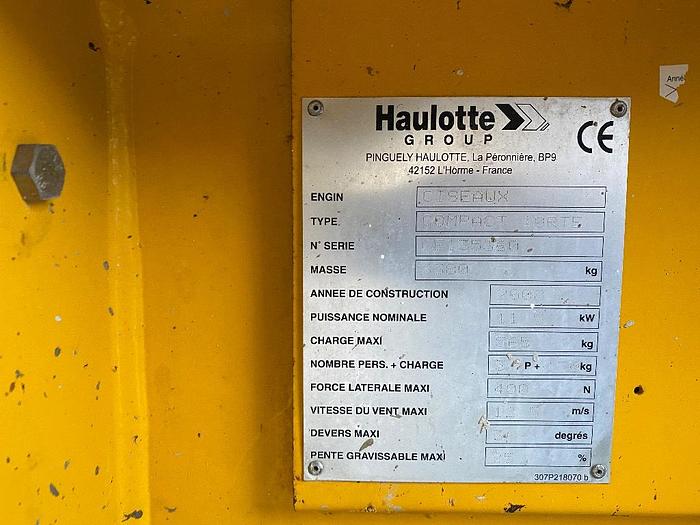 Gebruikt Haulotte Compact 10 RTE, 4x4 Schaar hoogwerker, Elektro