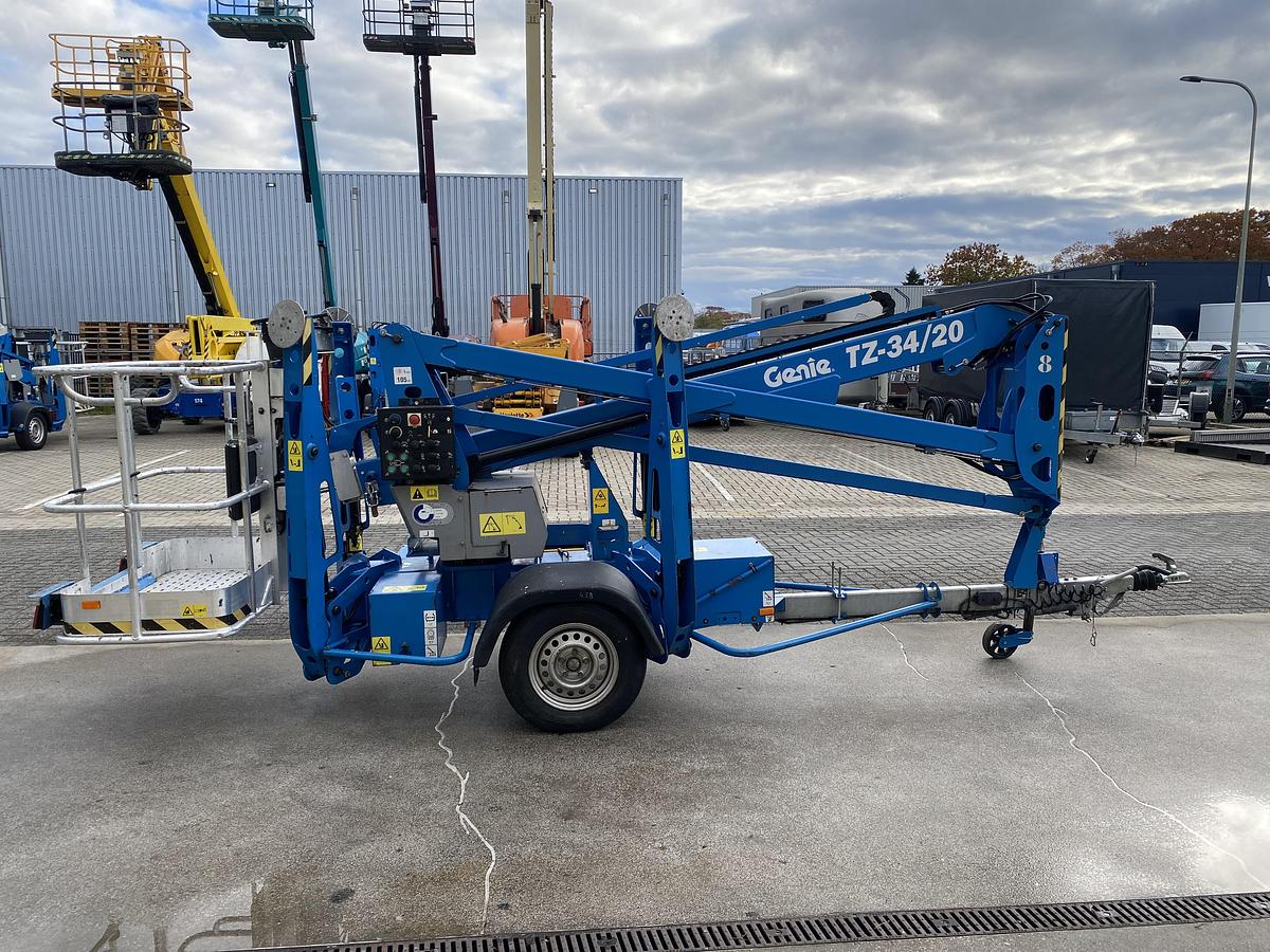 Gebruikt 2019 Genie TZ34/20, Aanhangwagen hoogwerker, 12 meter