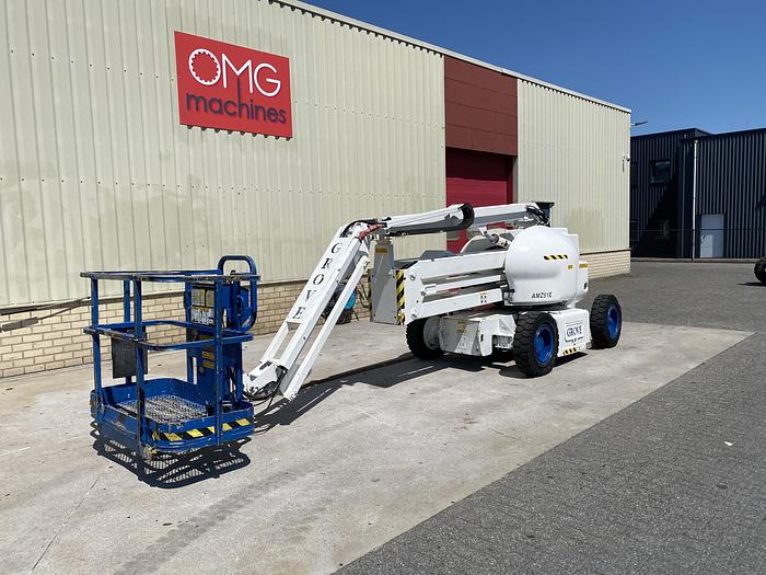Gebruikt 1997 Grove AMZ51E Hoogwerker, 15,5 meter, Hybrid