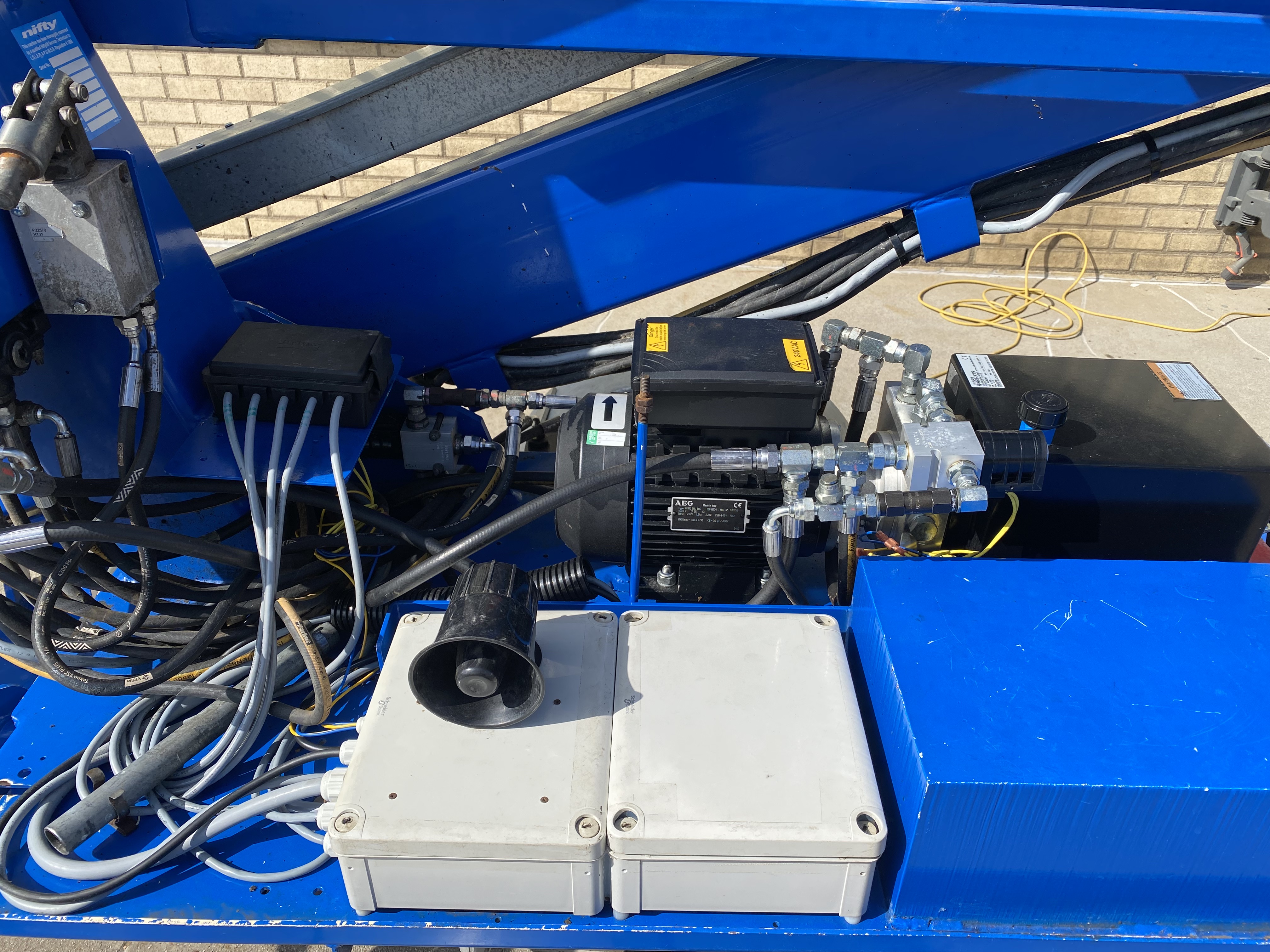 Gebruikt 2016 Niftylift 120TAC, Aanhanger hoogwerker, 12 meter