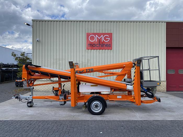 Gebruikt Niftylift 170HDET Aanhanger hoogwerker, 17 meter