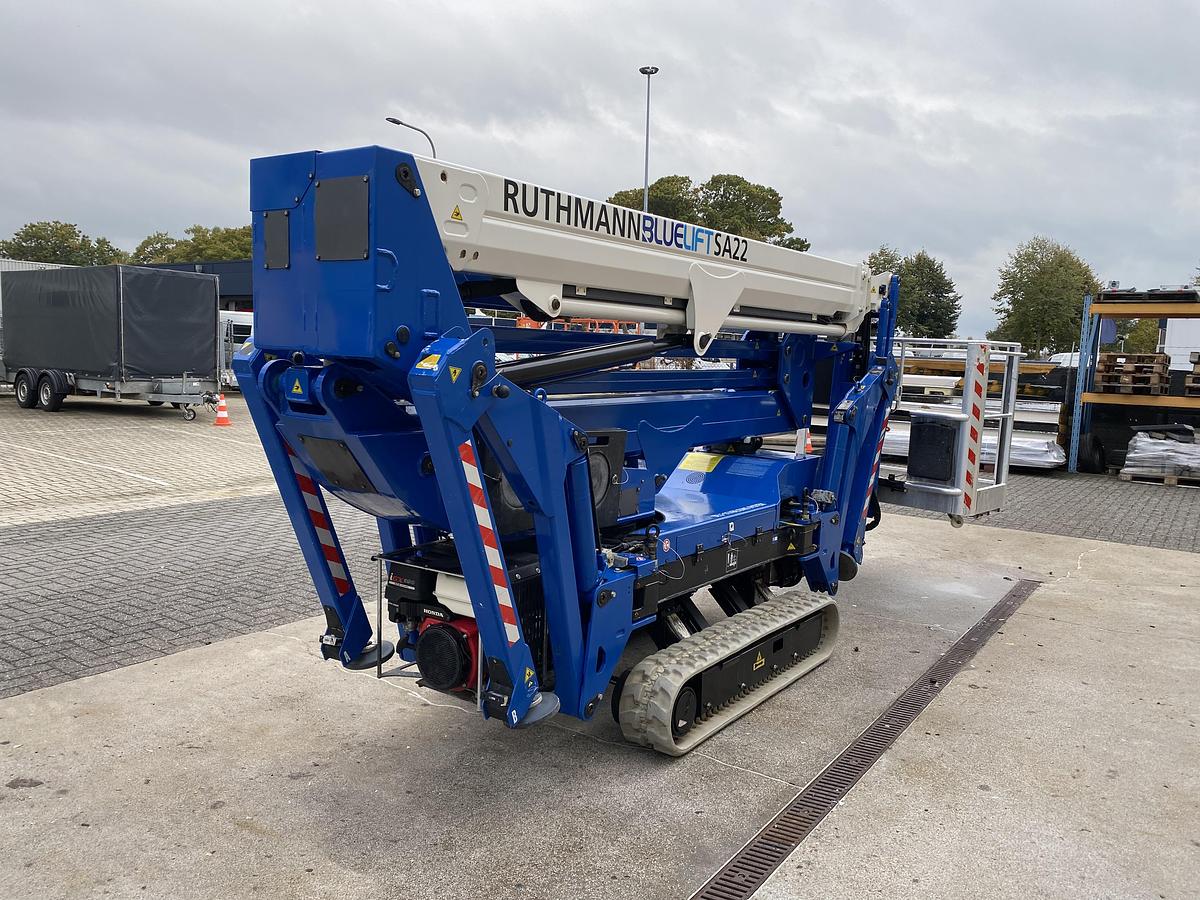Gebruikt 2022 Ruthmann Bluelift SA22, Spin hoogwerker, 22 meter