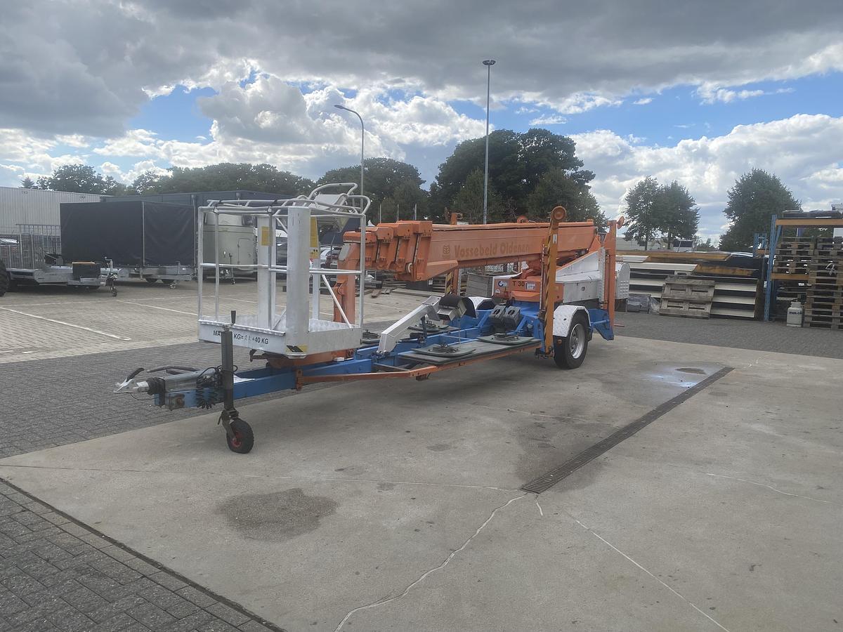 Gebruikt 1997 Omme 2500 EBDZ, Aanhanger hoogwerker