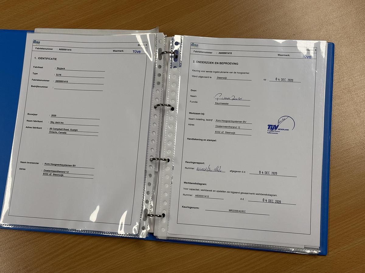 Gebruikt 2020 Skyjack Skyjack  SJ16, hoogwerker, personenlift, 6,8 meter