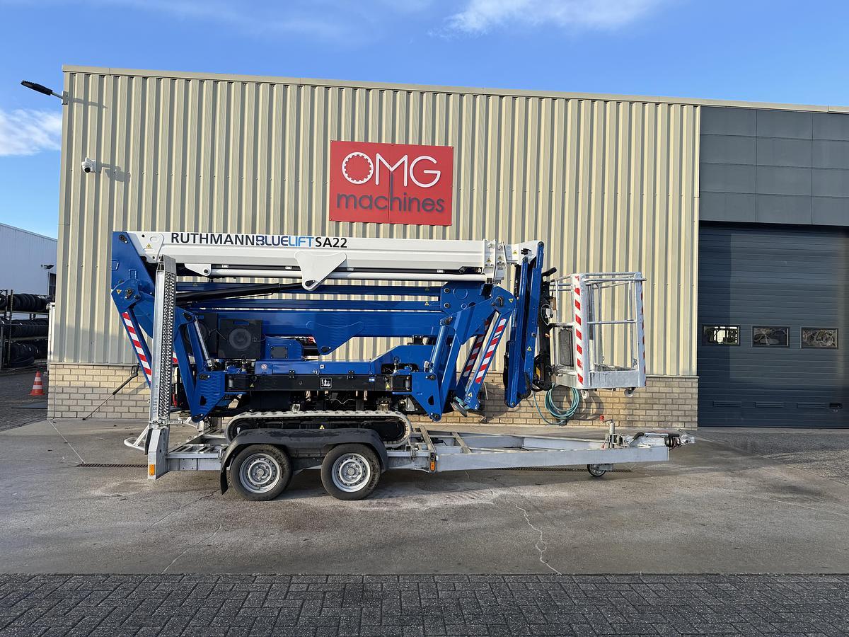 Gebruikt 2022 Ruthmann Bluelift SA22, Spin hoogwerker, 22 meter