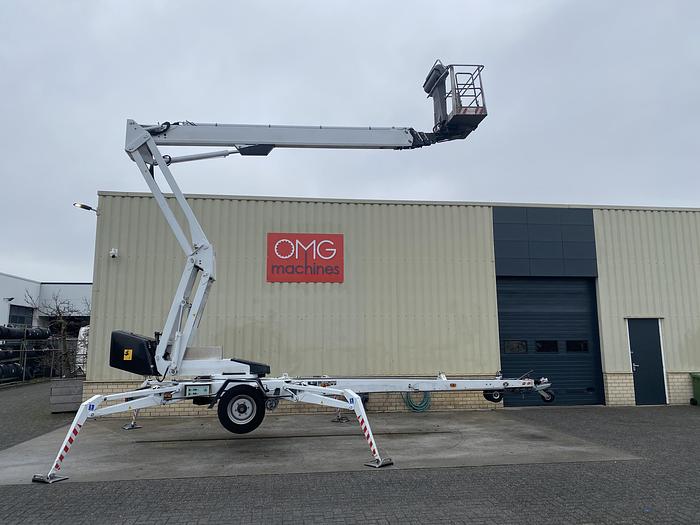 Gebruikt 2010 Dino 260 XTD, Aanhangwagen hoogwerker, 26 meter