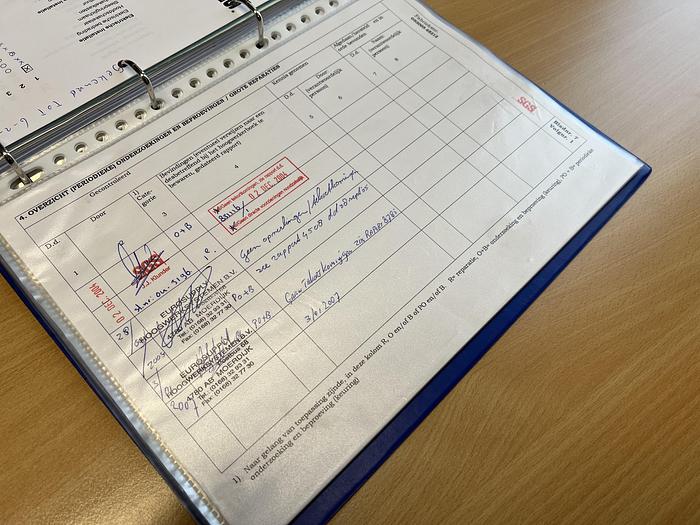 Gebruikt Genie GS-1932, Schaarhoogwerker, 8 meter