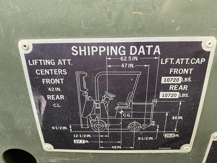 Gebruikt Drexel Heftruck, Zijlader, Pivot mast, elektro