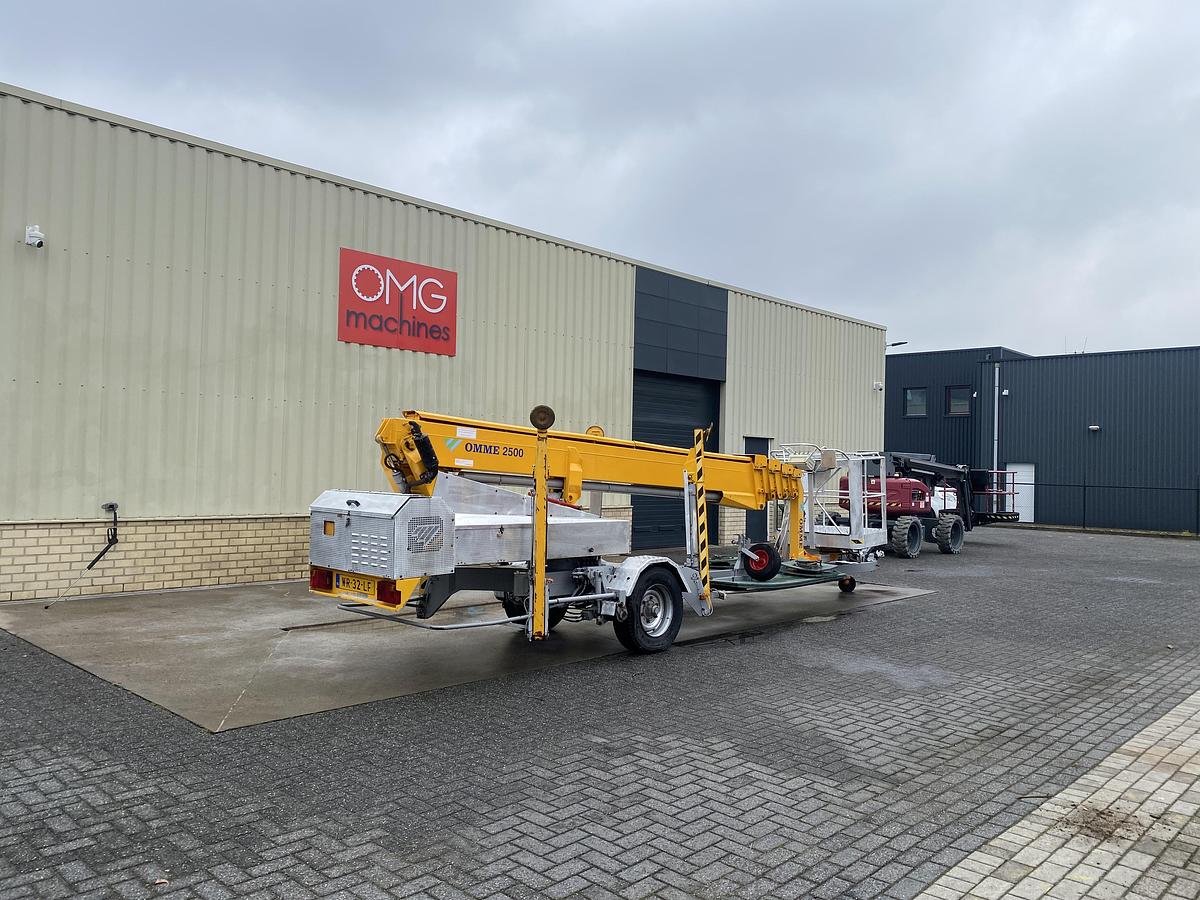 Gebruikt 1996 Omme 2500 EBDZ, Aanhanger hoogwerker, 25 meter