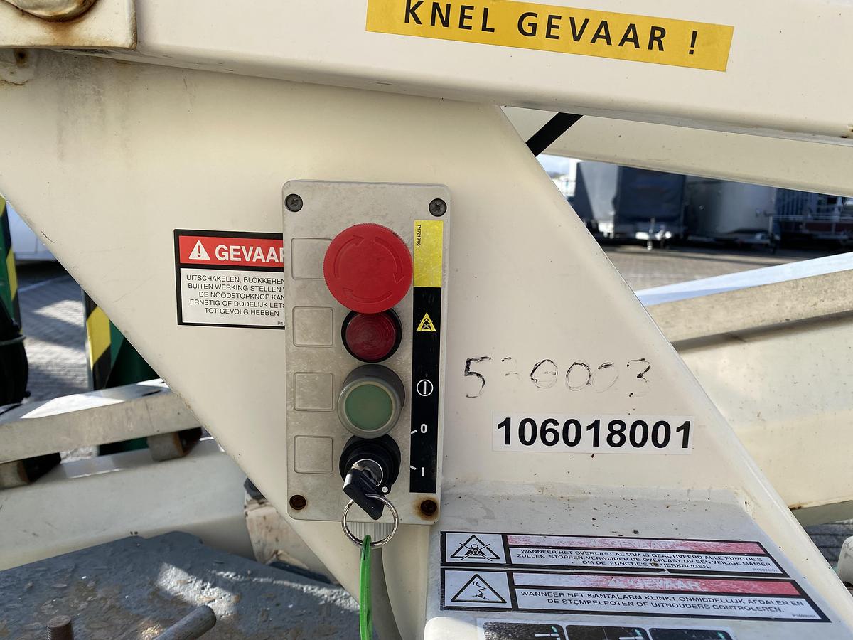 Gebruikt 2005 Niftylift 170 HE, Aanhanger hoogwerker, 17 meter