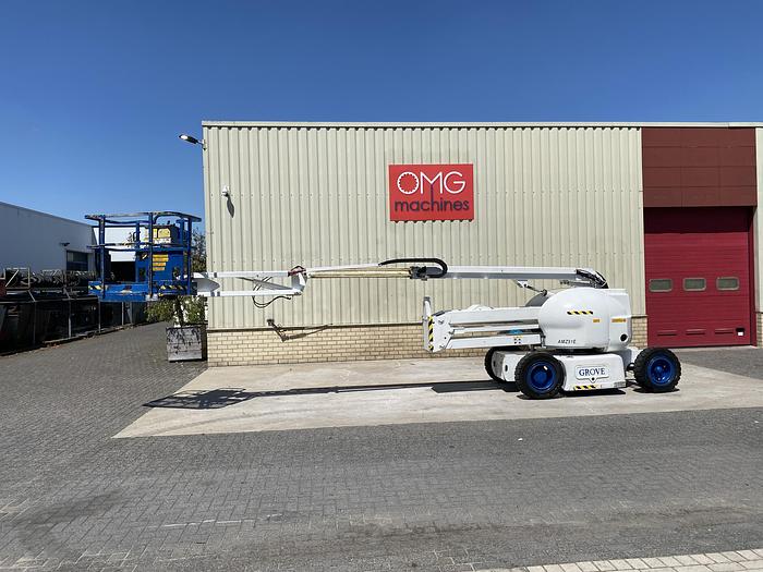 Gebruikt 1997 Grove AMZ51E Hoogwerker, 15,5 meter, Hybrid