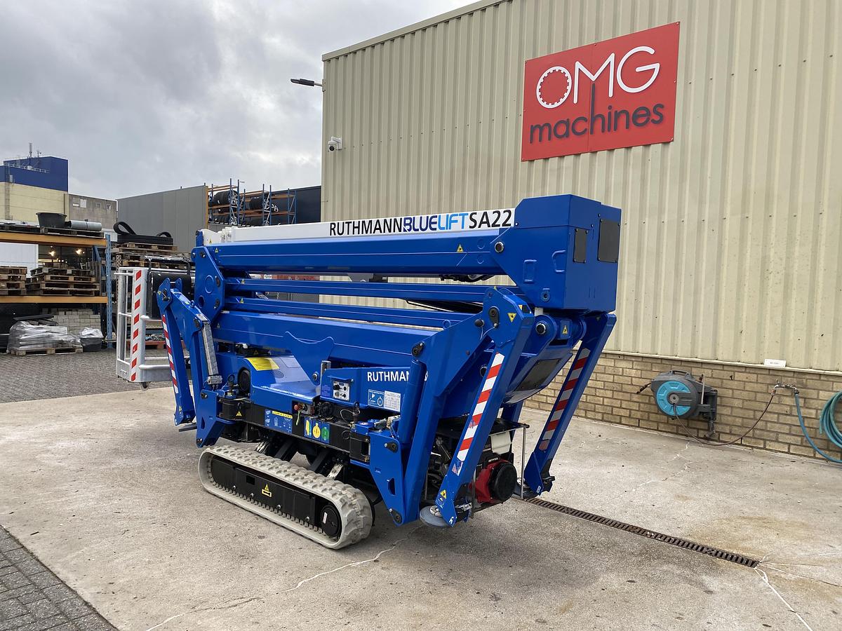Gebruikt 2022 Ruthmann Bluelift SA22, Spin hoogwerker, 22 meter