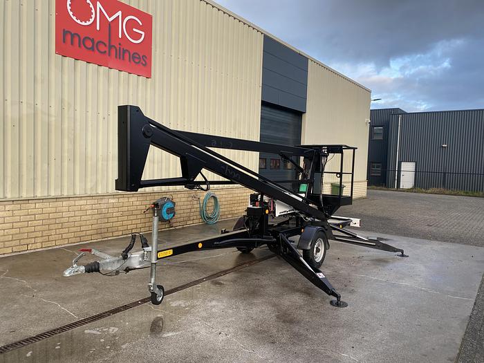 Gebruikt 2002 Niftylift 120HPE, Aanhanger hoogwerker, 12 meter