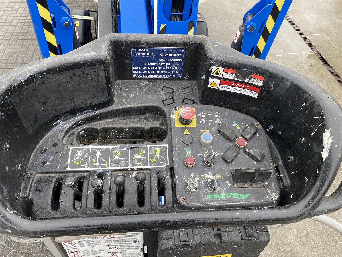 Gebruikt 2009 Niftylift N210 DACT, Aanhanger hoogwerker, 21 meter