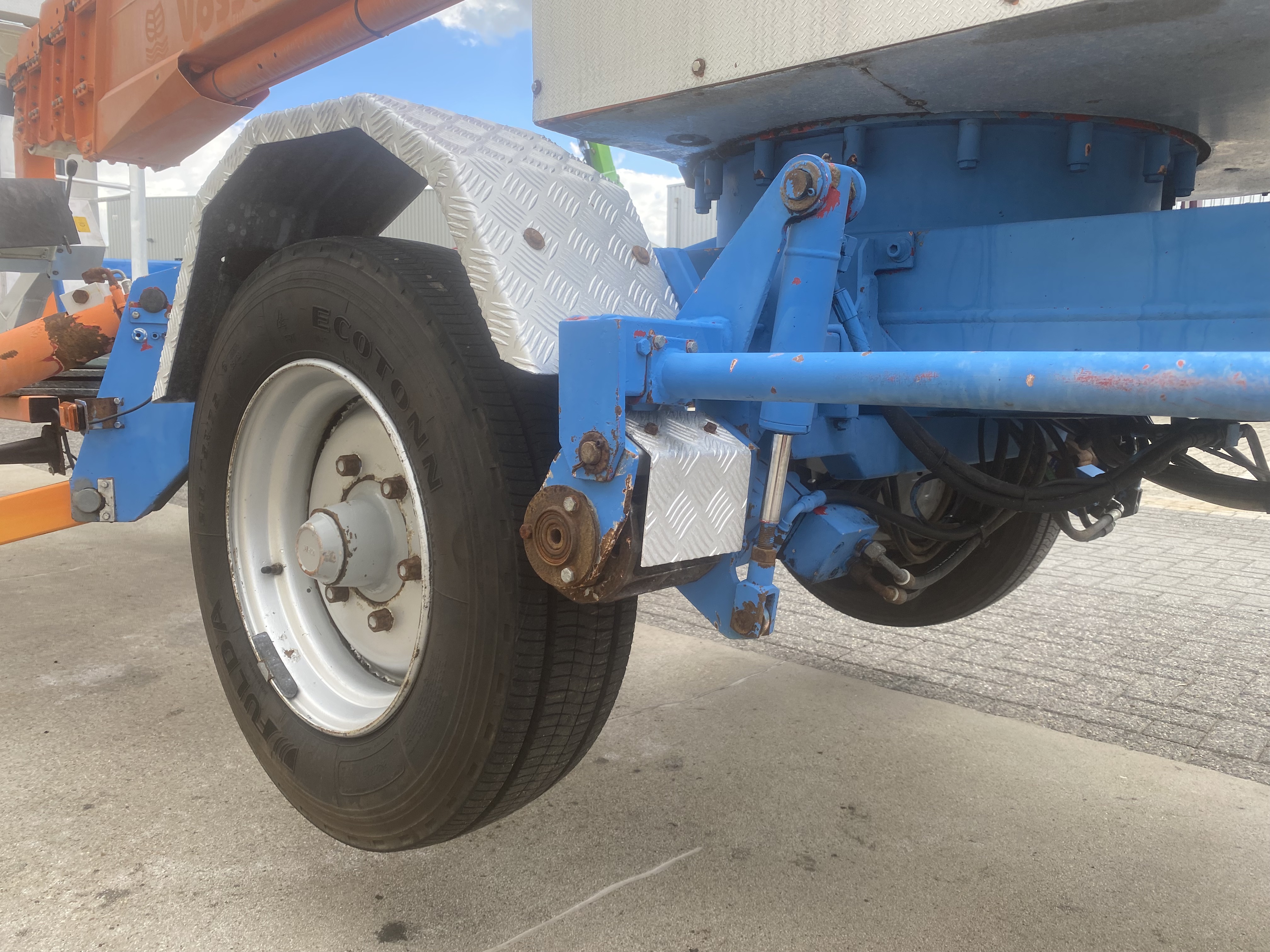 Gebruikt 1997 Omme 2500 EBDZ, Aanhanger hoogwerker