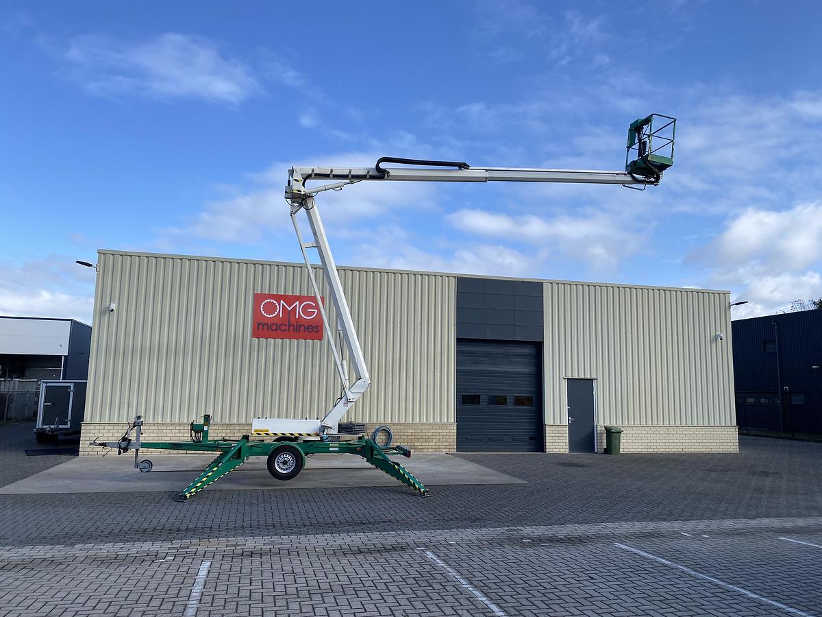 Gebruikt 2005 Niftylift 170 HE, Aanhanger hoogwerker, 17 meter