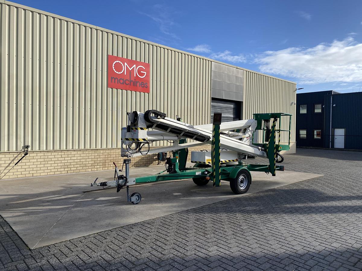 Gebruikt 2005 Niftylift 170 HE, Aanhanger hoogwerker, 17 meter