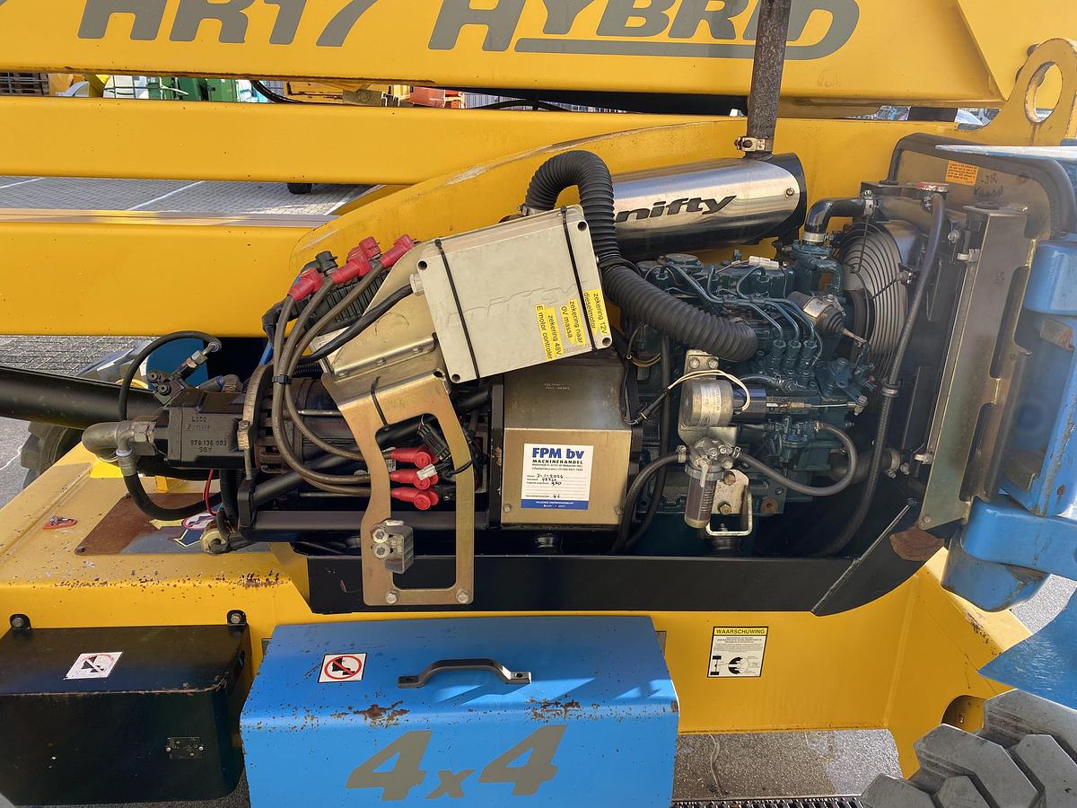 Gebruikt 2011 Niftylift HR17 Hybrid 4x4, Hoogwerker