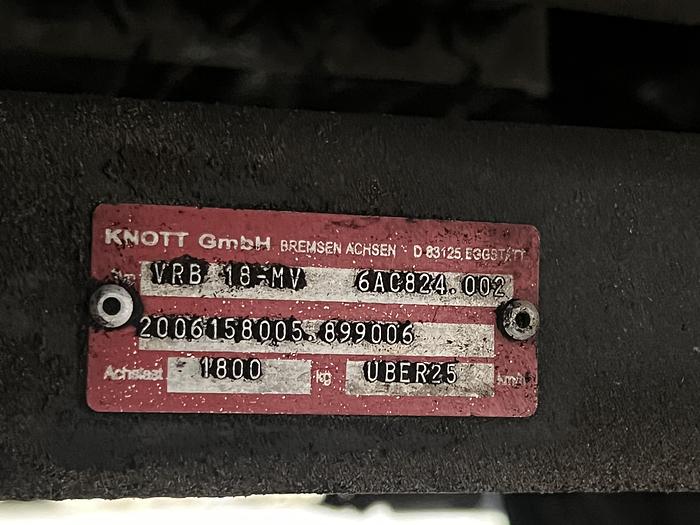 Gebruikt 2020 Hapert Indigo HT-3, Machine transporter, kantel aanhangwagen