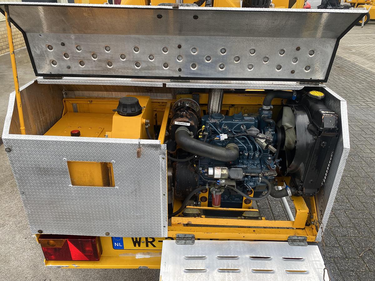 Gebruikt 1996 Omme 2500 EBDZ, Aanhanger hoogwerker, 25 meter