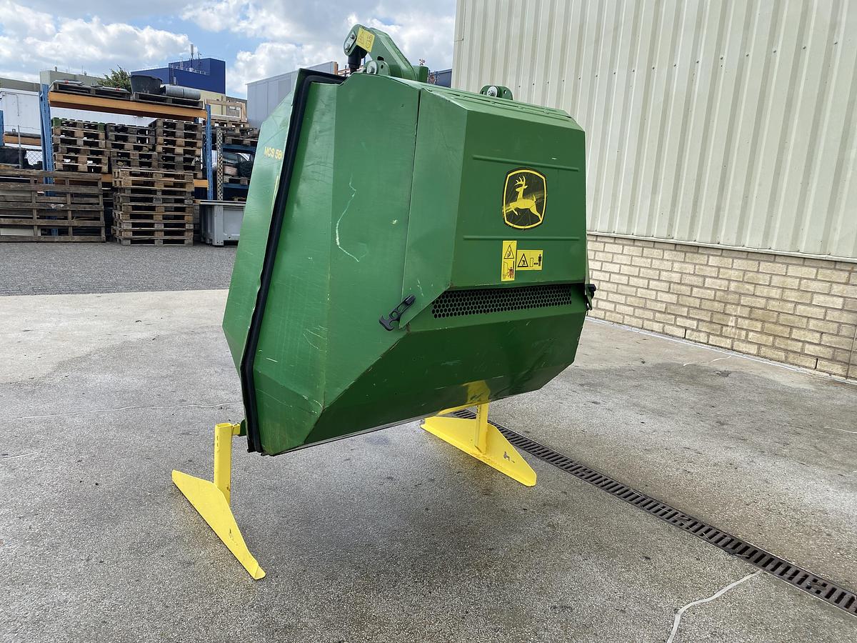 Gebruikt 2008 John Deere MCS 580 H, Hoogkieper, Opvangbak + afzuiging