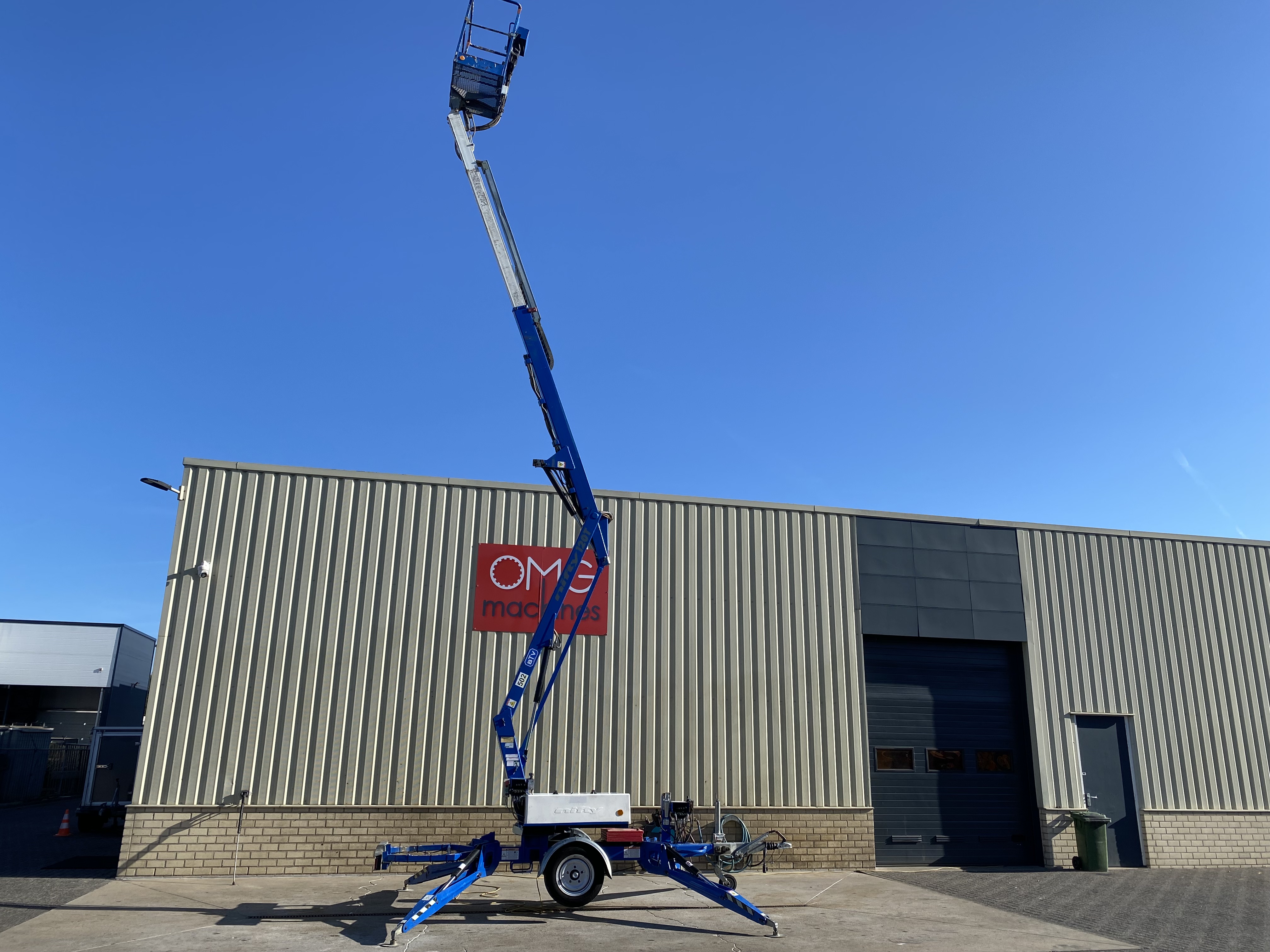 Gebruikt 2016 Niftylift 120TAC, Aanhanger hoogwerker, 12 meter