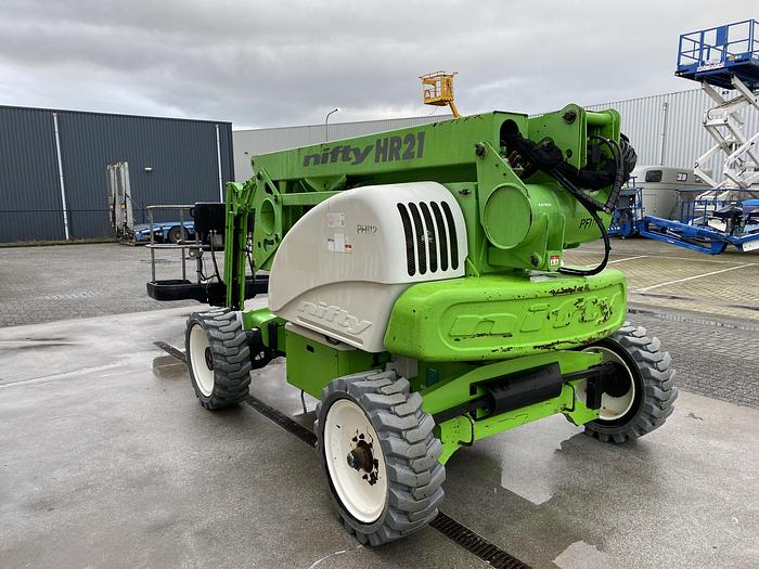 Gebruikt 2011 Niftylift HR21DE, Hoogwerker 21 meter, Diesel + Accu, Bi energy