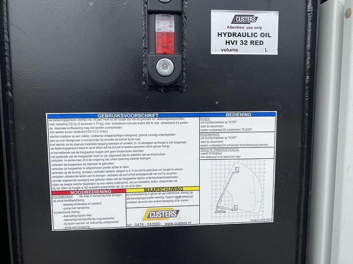 Gebruikt 2024 Custers Verda 12-4900, Rups hoogwerker - NEW-
