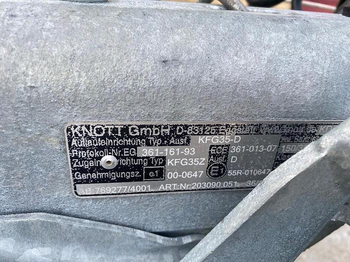 Gebruikt Helpo Aanhangwagen, Machine transporter, 3500 kg.