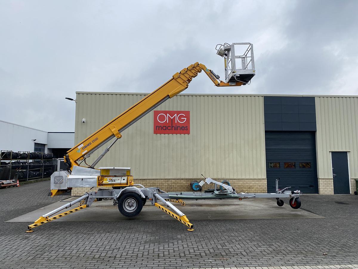 Gebruikt 1996 Omme 2500 EBDZ, Aanhanger hoogwerker, 25 meter