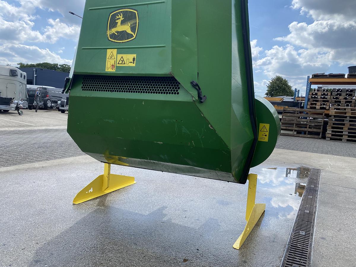 Gebruikt 2008 John Deere MCS 580 H, Hoogkieper, Opvangbak + afzuiging